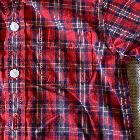 Janie and Jack button down Size 3-6m - Picture 3 of 7